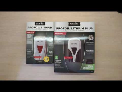 Andis ProFoil Lithium plus TS-2 - распаковка и сравнение с Andis TS-1