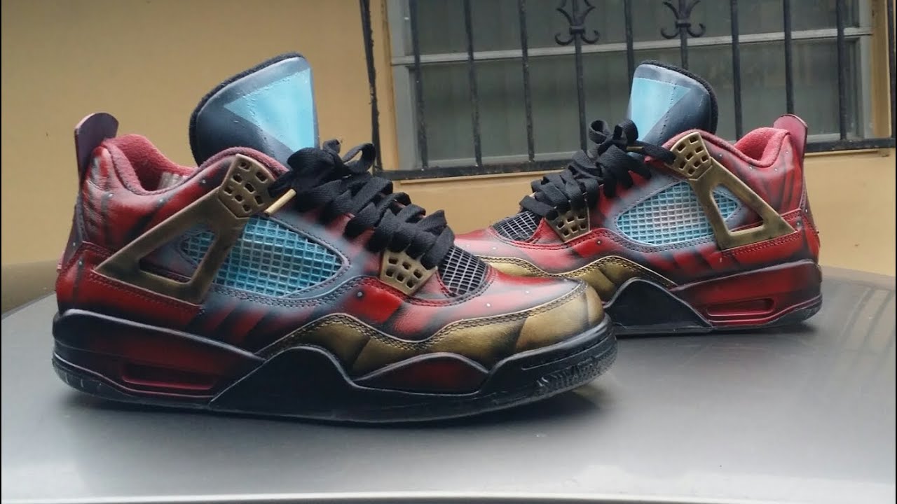 iron man jordans shoes