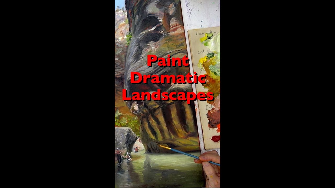 Paint The Narrows, Zion NP.  Create gifts from your vacation pics.