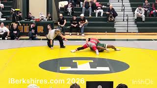 Vazquez Gets Pin for Mount Greylock in Title Bout