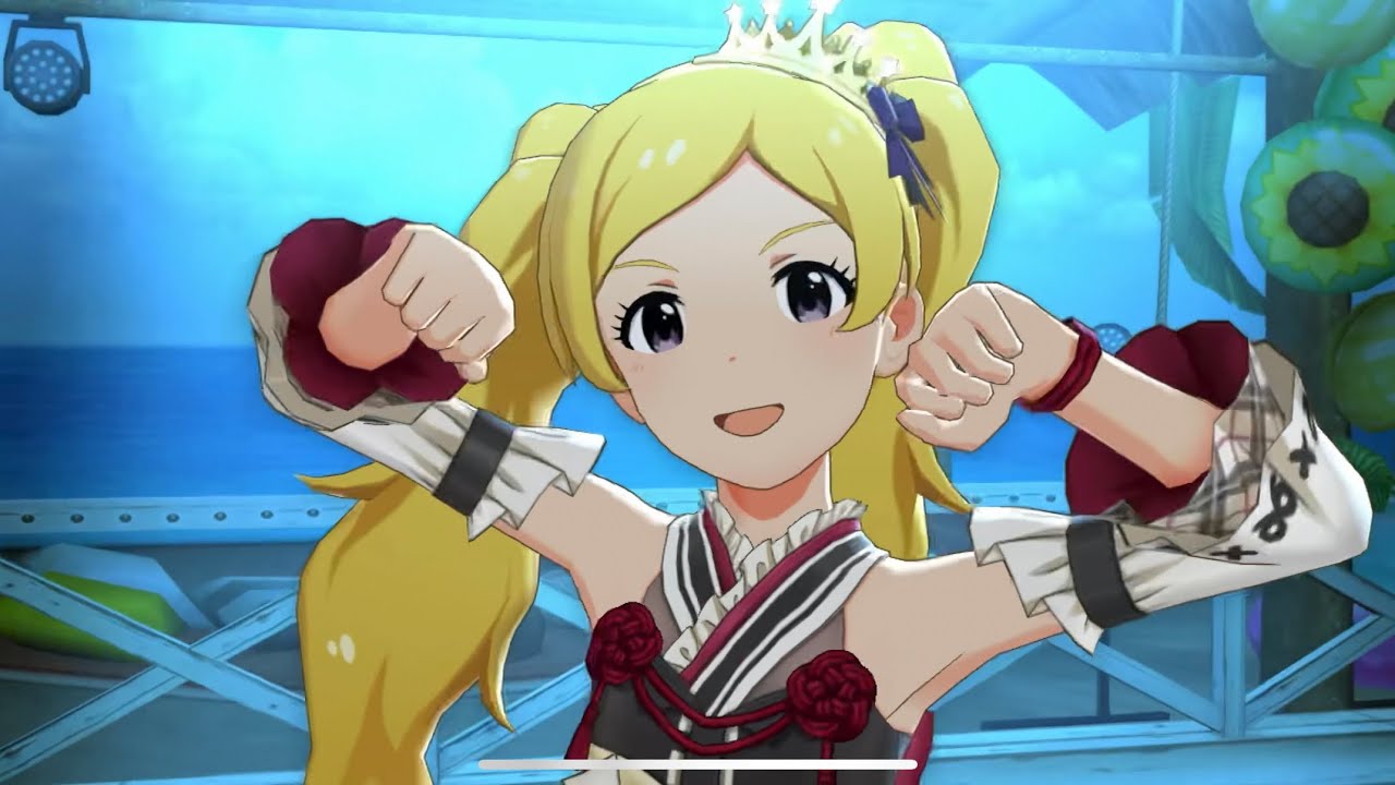 サマ☆トリ ~Summer trip~』 エミリー 【ミリシタ,MLTD】MV - YouTube
