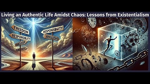 Living an Authentic Life Amidst Chaos: Lessons from Existentialism