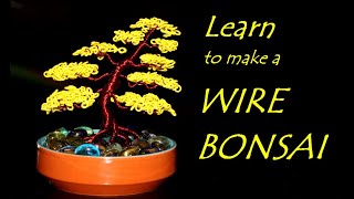 BONSAI | Learn to make a Wire Bonsai | Wire Art