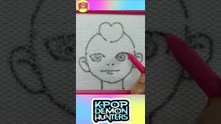 KPOP Demon Hunters Rumi Drawing #kpopdemonhunters #drawing