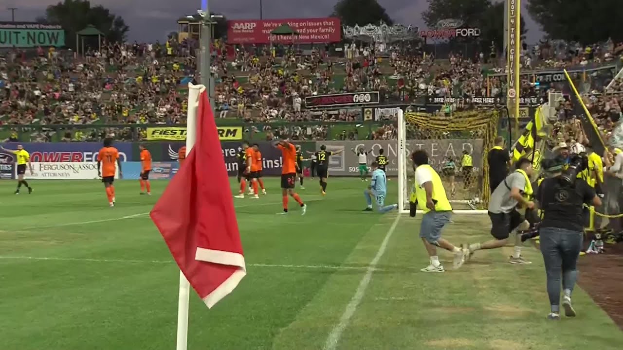 Abdi Mohamed with a Goal vs. Orange County SC