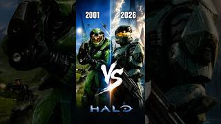 Halo 2001 VS 2026 #halo #gaming #jeuxvidéo