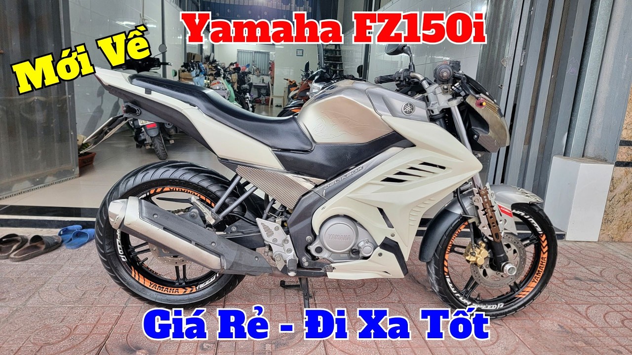 Mới Về Moto Yamaha FZ150i Máy Zin Êm Giá Rẻ Đi Xa , Đi Tour Cực Ngon