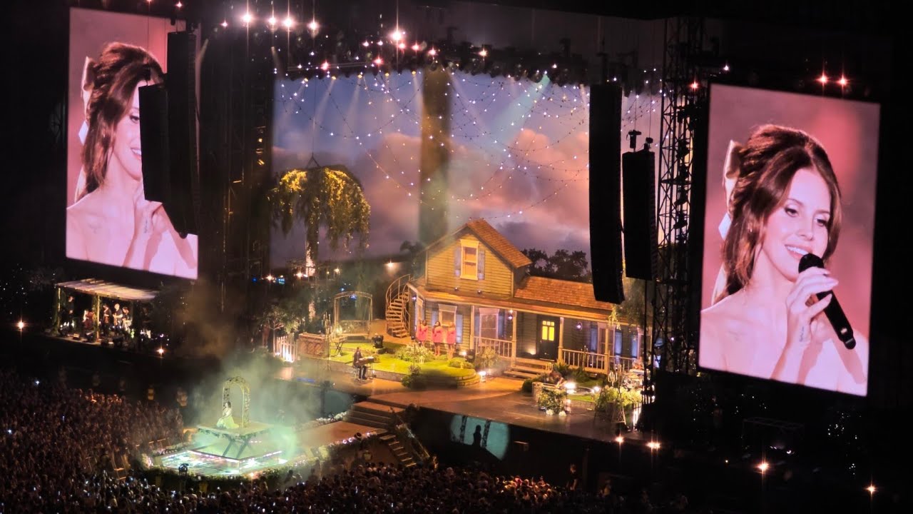 Lana Del Rey 2025 UK Tour - London Wembley Stadium 3/7 night 1 full concert
