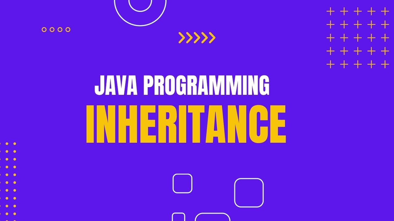 Inheritance in Java Programming - YouTube