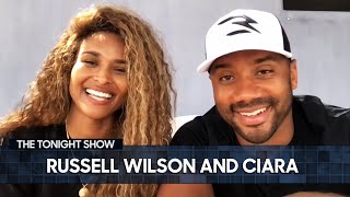 One of Ciara and Russell Wilson’s First Dates Was at The White House with the Obamas | Tonight Show
