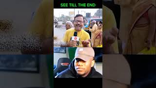 🤣🤣विद्यार्थी की सबसे बड़ी जरूरत पढ़ाई है! | News Reporter Fails to Interview a Man in India #shorts