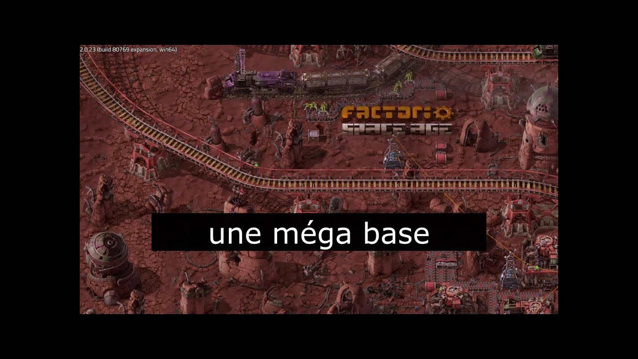factorio space age , saison 1 épisode 4 la méga base - YouTube