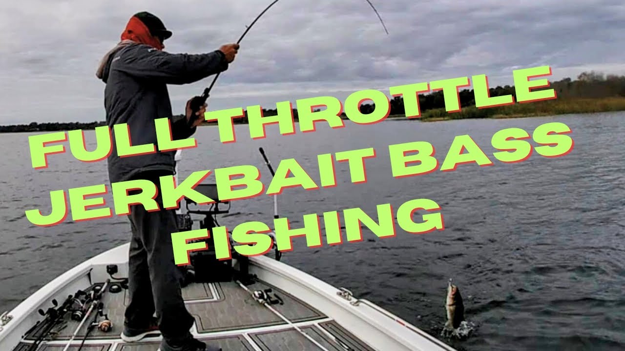 Full Throttle JERKBAIT Bass Fishing in FLORIDA! 😲🔥 #bassfishing