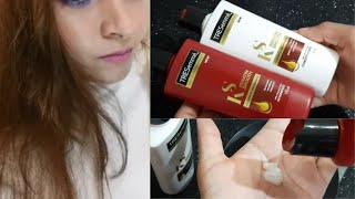 Tresemme Keratin Smooth Shampoo and Conditioner Review - YouTube