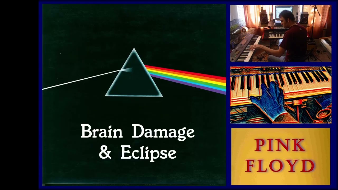Brain Damage / Eclipse - Pink Floyd - Instrumental with lyrics