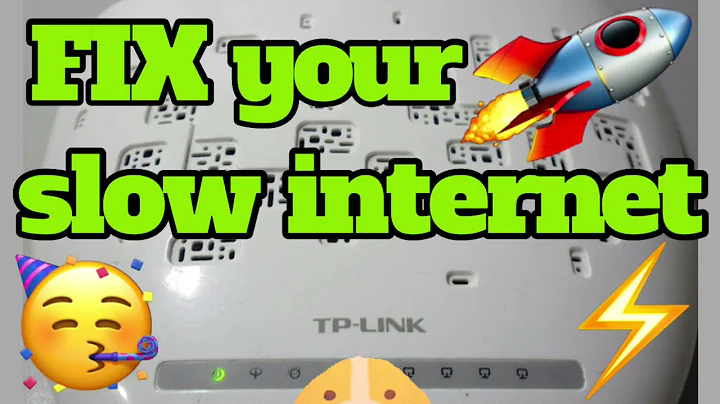 How to FIX your slow internet speed TP-LINK TD-W8951ND modem in 1 Minute