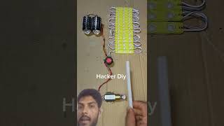 Gear Motor Generator Bike Fog Light and 15 LED Light Powered by Gear Motor Generator ||