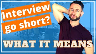What Does It Mean When My Interview Goes Short - Job Interview Buying Signs (Ask A Recruiter)