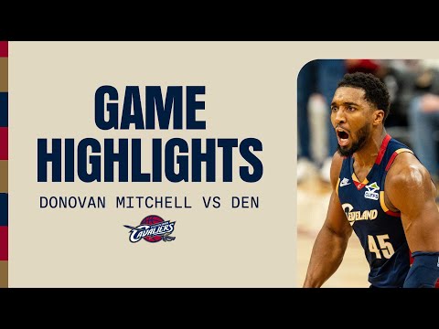 Cavs vs Nuggets | Donovan Mitchell Highlights | 1.2.2026