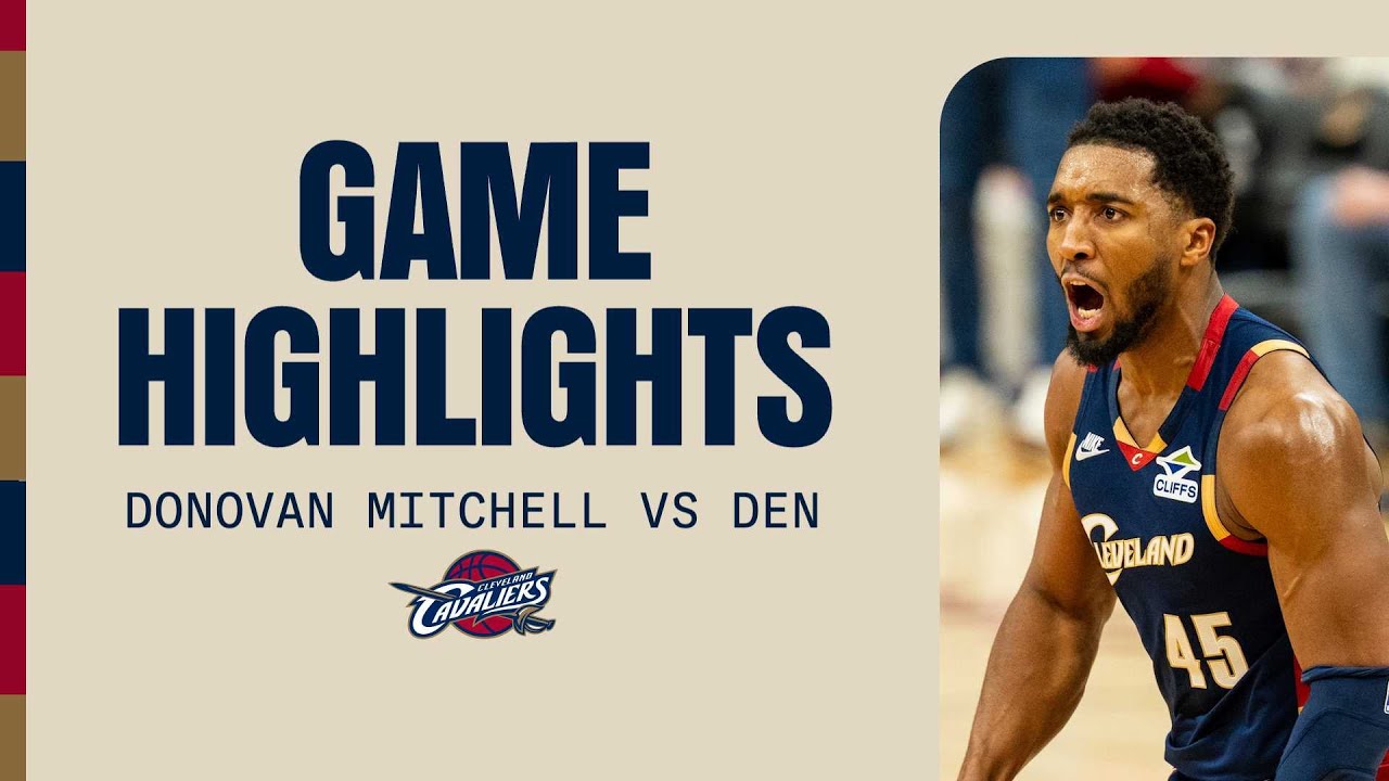 Cavs vs Nuggets | Donovan Mitchell Highlights | 1.2.2026