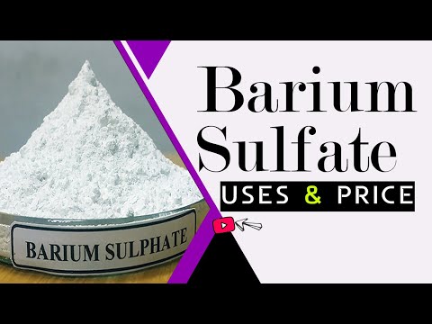 BARIUM SULFATE USES