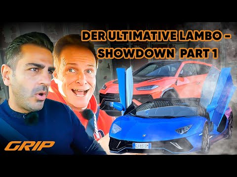 Laut, schnell, teuer 🤪🤑 Aventador LP 780-4 Ultimae Roadster vs. Urus Performante – Part 1 | GRIP