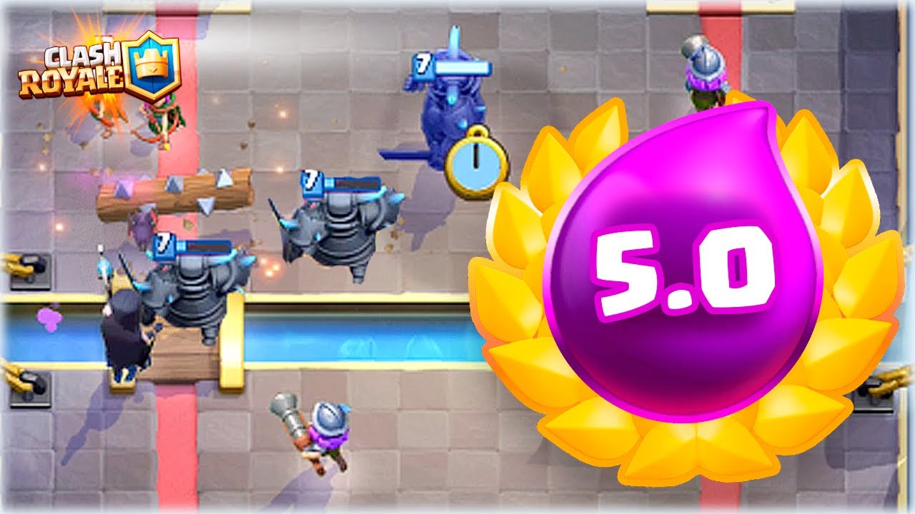 vlogs in spanish ¡¡ 5.0, EL MAZO MÁS AGRESIVO DE TODO CLASH ROYALE !! - [WithZack]