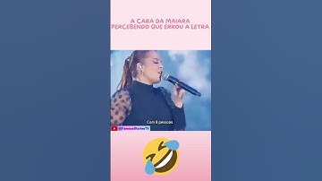 Thumbnail of Maiara canta "nova versão" de Depois do Prazer-Só Pra Contrariar #shorts