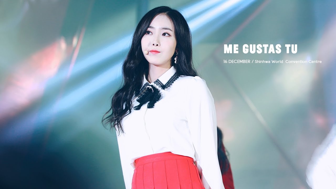 [4K] 171216 여자친구(GFRIEND) 신비(SinB) - 오늘부터 우리는 캐럴 버전 @ 제주 사랑나눔 K-POP 콘서트 직캠(Fancam) by afterglow