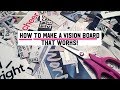 How To Make A Vision Board That WORKS + My TOP TIPS! Law Of Attraction