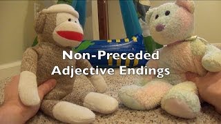 #18 Non-Preceded Adjective Endings (GwP2) - Deutsch lernen
