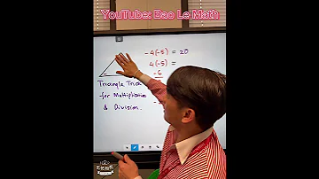 Best trick to teach kids how to multiply or divide 2 integers. #mathtricks #maths #mathematics