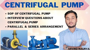 Centrifugal pump| Interview questions about Centrifugal pump |Types of Motor|@rasayanclasses 