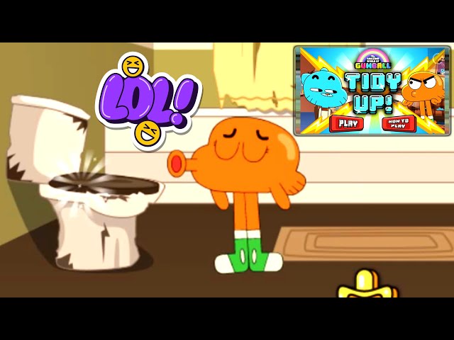 Gumball Games, Tidy Up! Playthrough