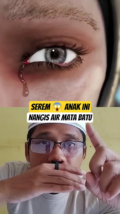 Anak ini nangis air mata batu setiap minta uang #facts #hesaidshesaidloveinabundance #eyes #science