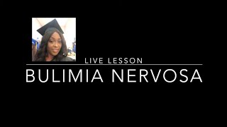 Bulimia in Nursing
