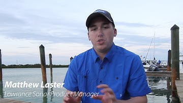 Matthew Laster with Lowrance explains how the new transducer with more elements allows for 3D image