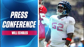 PRESSER | Will Echoles - Fall Camp (08-18-25)