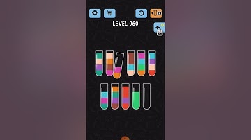 water color sort level 960