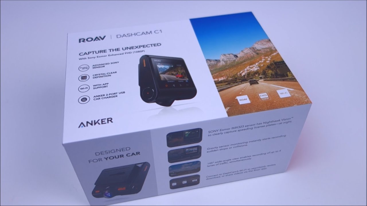 Roav by Anker Dash Cam C1 Full HD 1080P - Furper