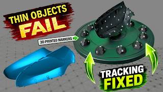 3D Scanners FAIL on Thin Objects — Here’s the Fix! (Creality Sermoon S1)