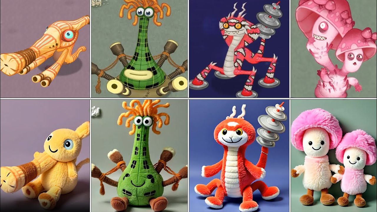 All new monsters, only cute plush toys released in 2025 (update