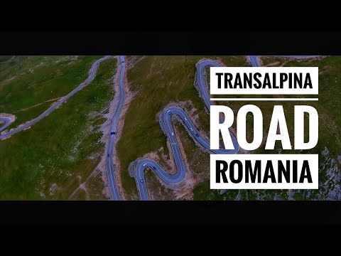 Transalpina road from