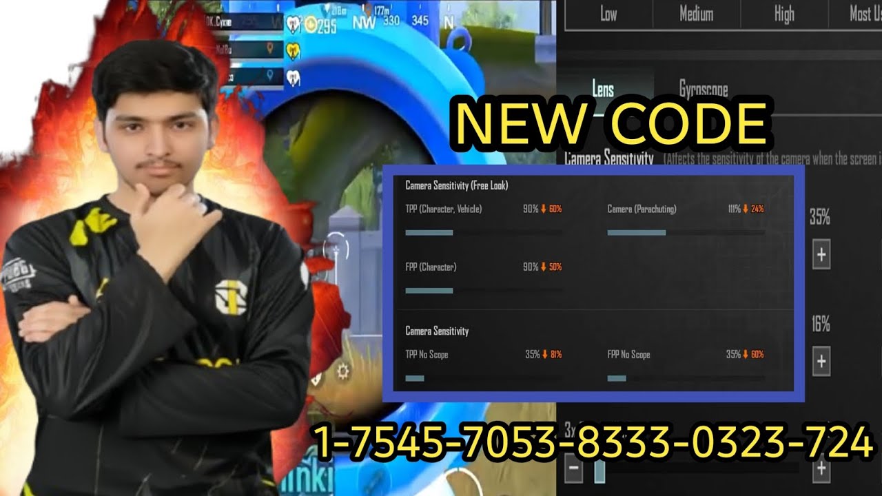 4T IQ😱NEW SENSITIVITY CODE FINALLY EXPOSED🎯100% WORKS COPY FAST 