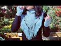 كروشيه اسكارف سهل وسريع _ How to make scarf crochet easy