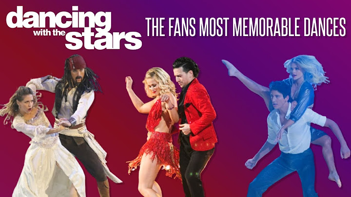 Dancing With The Stars: The Fans Most Memorable Dances