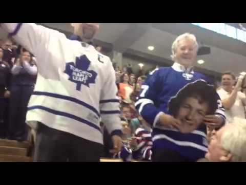 Hockey legend Darryl Sittler in Collingwood in October