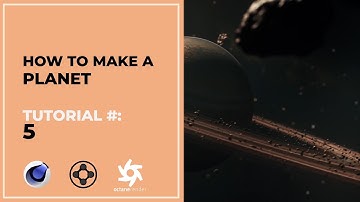 How to create a Trippy Planet - Cinema 4D, X-Particles & Octane Tutorial