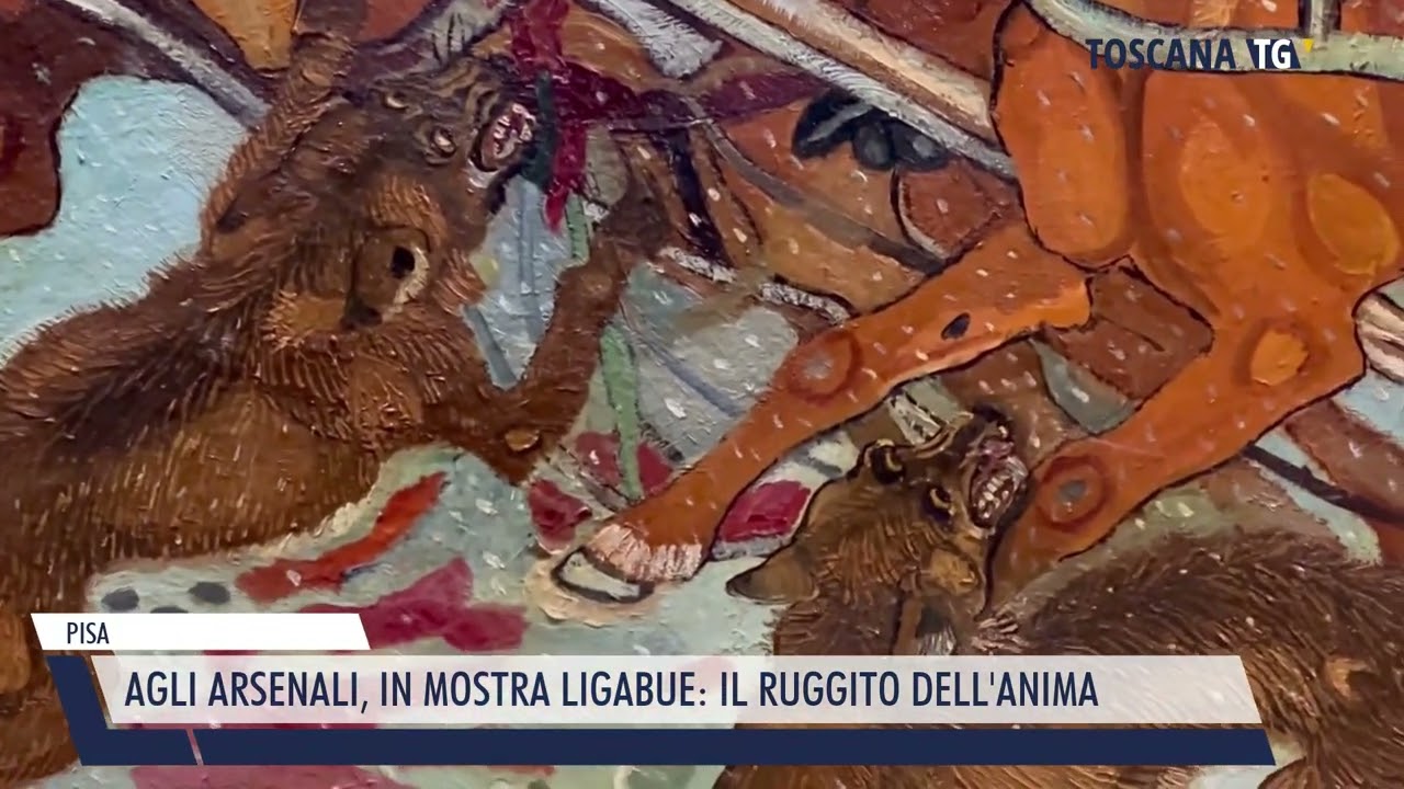 2026-01-15 PISA - AGLI ARSENALI, IN MOSTRA LIGABUE, IL RUGGITO DELL'ANIMA