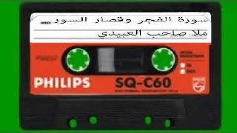 سورة الفجر وقصار السور= هديتى الى ارواح امواتكم اخوانى واخواتى الاطهار=ملا صاحب العبيدي